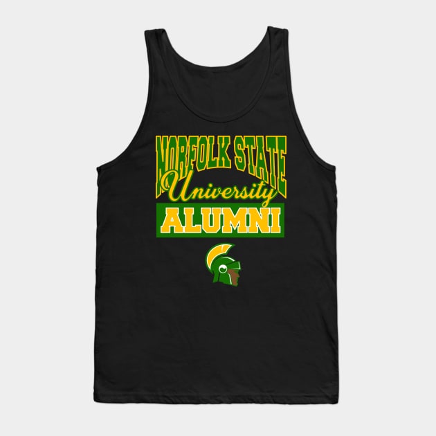 Norfolk State 1935 University Apparel Tank Top by HBCU Classic Apparel Co